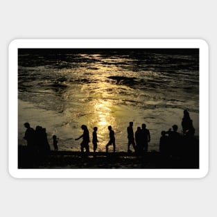 The River Ganges - Ganga Ma - Sacred Holy Water Sticker